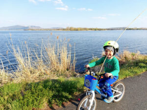 jak naučit dítě jezdit na kole